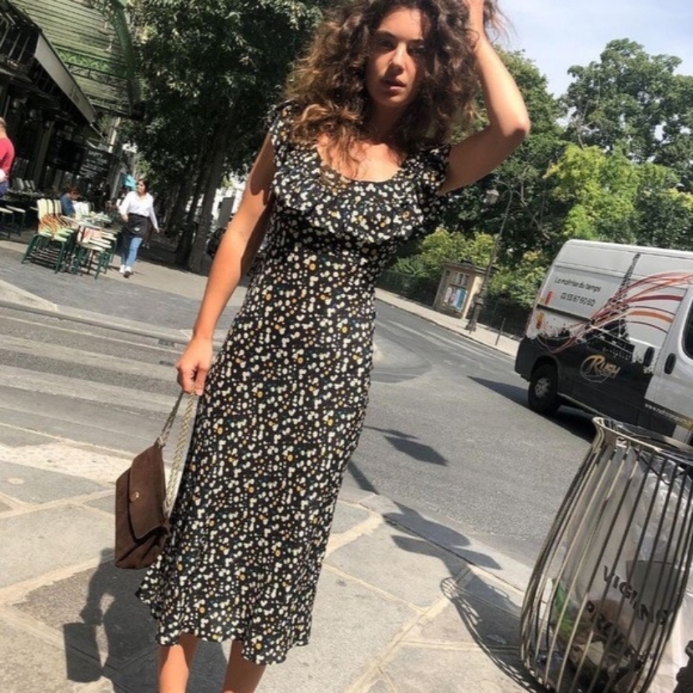 Realisation Par Lou Floral Dress Sz M NWT